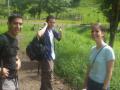 Alexis, Rigo y Mary Anne. Ya llegamos!