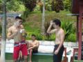 Johnny Bravo y Rafael.