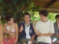 Tania, Rigo y Juan. Rigo, sehr positif.