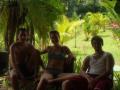 Chele, Gaby y John.