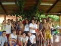 Buena foto de todo el grupo. Ethel la tom.
