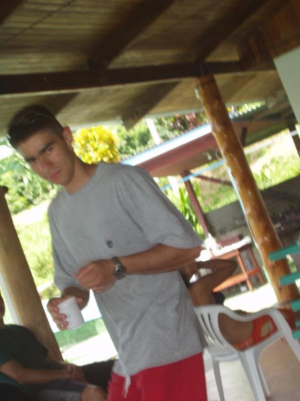 Giancarlo con sed.
