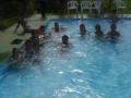 Los fiebres de la piscina.