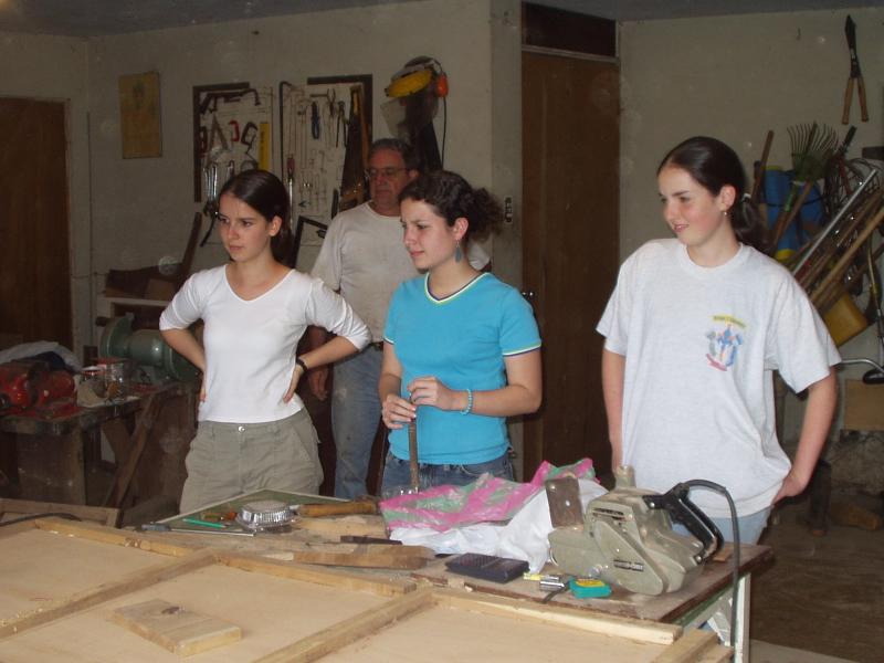 Mary Anne, don John, Karina y Mitchelle