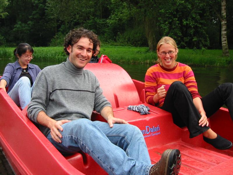 Fabio y Hanneke.
