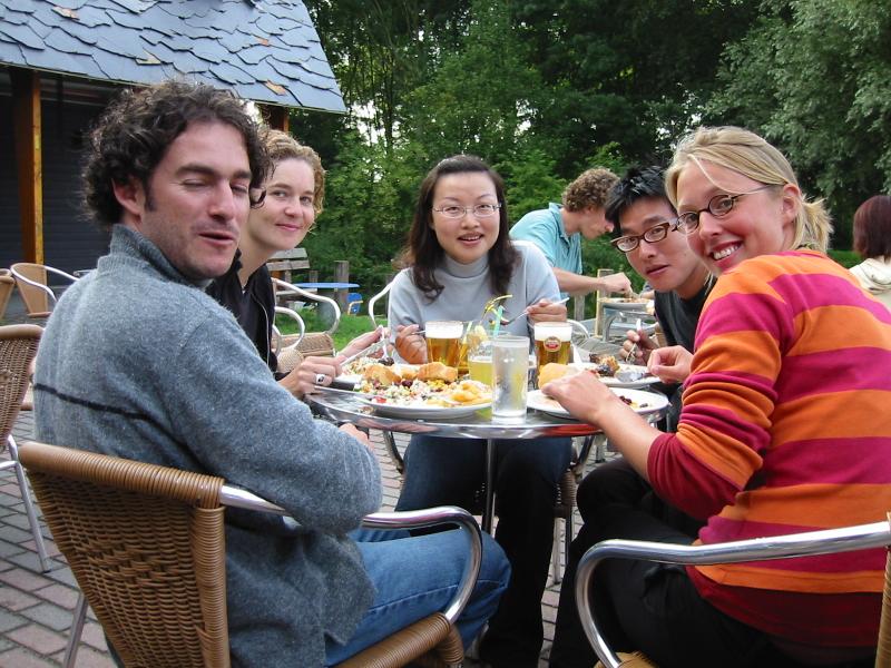 Fabio, no-la-conozco, Chen-Yu, Jason y Hannecke.