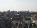 View of the city from one of the tall buildings.