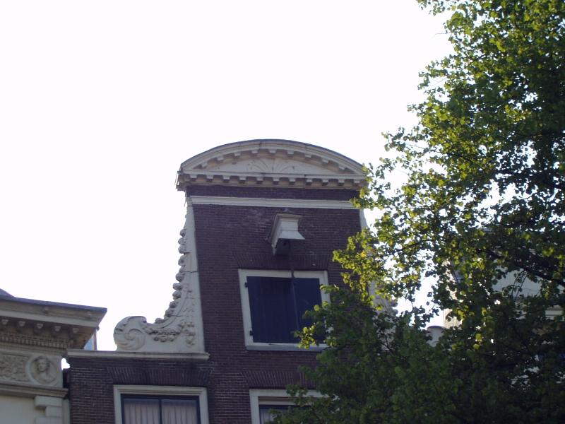 All narrow houses have pulleys on top to lift the furniture.