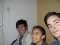 Sanny, Andrea y Juan.