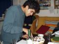 Parag parte su queque.