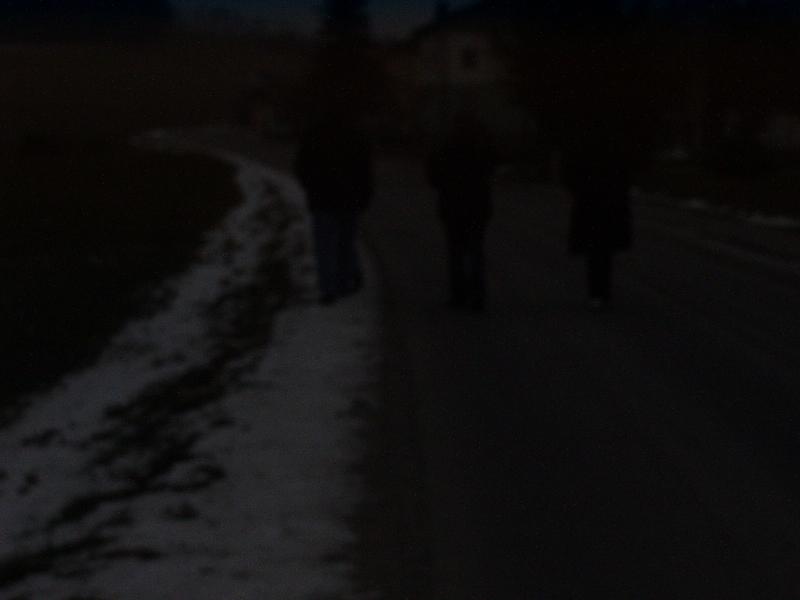 We walked a little bit more than expected..