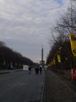 New Year's celebrations were being prepared in the 17.von.Juni.Strasse