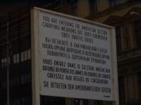 Checkpoint Charlie. (1/3). German is the last language.