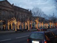 Street decorations.