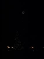 Lights and clock in the air (UFO encounter)