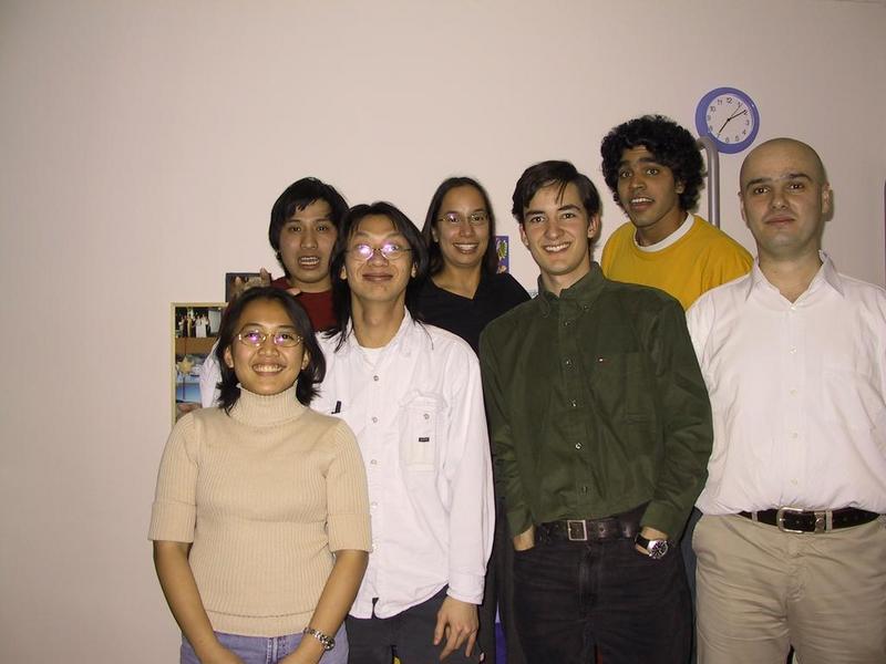 Andrea, Sanny, Hendra, Abi, Juan, Parag and Yasin