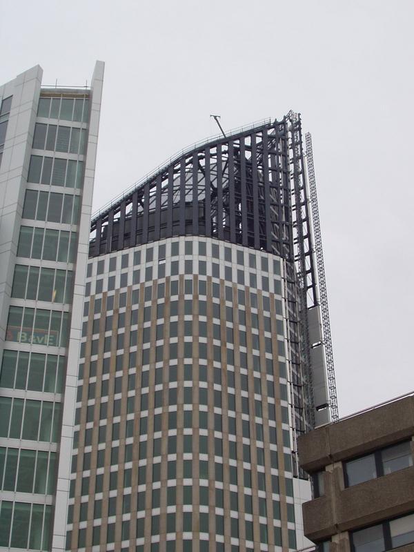 Den Haag has some odd-shaped buildings.