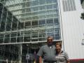 In front of the VROM Ministry building
