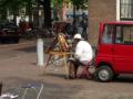 A real street artist in action...