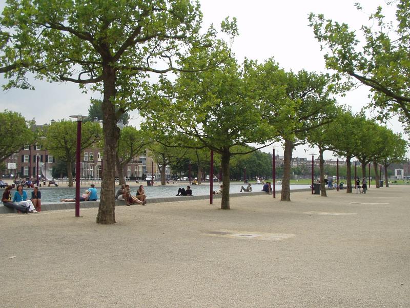 New pool at the Museumplein