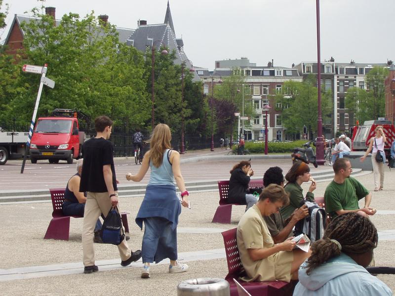 Random people and tourists