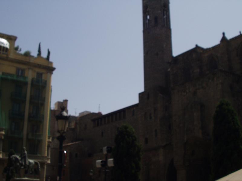 Ancient walls and buildings.