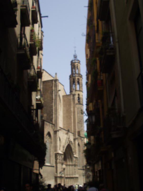 The Gothic Quarter, once more.
