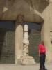 Mi pap en la catedral.