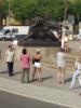 Lions in the monument