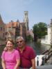 My parents in one of the canals, a true postcard picture