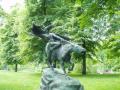 Statue in the park of the Danish Resistence