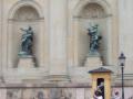 Statues and royal guard