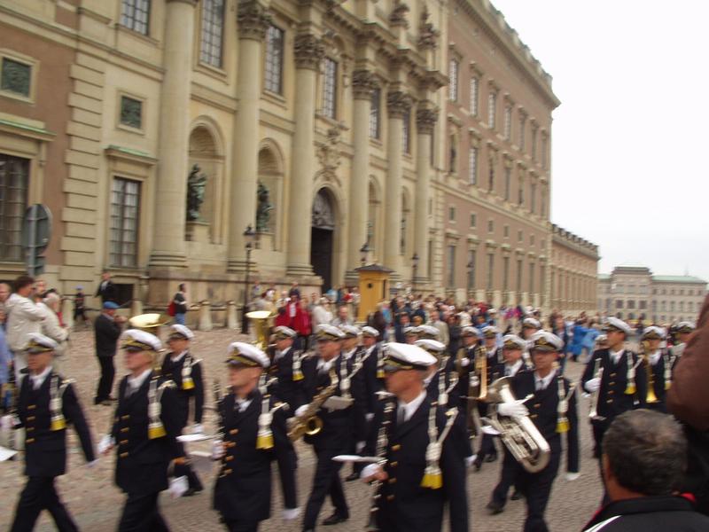 Change of guard ceremony..