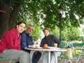 Having lunch in the same place...