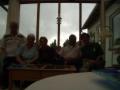 Group picture in the porch