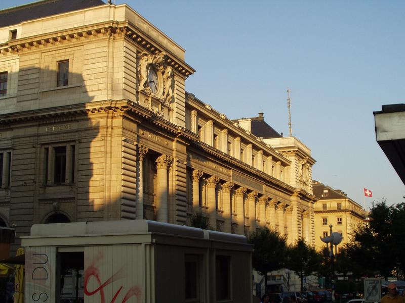 Post office building.