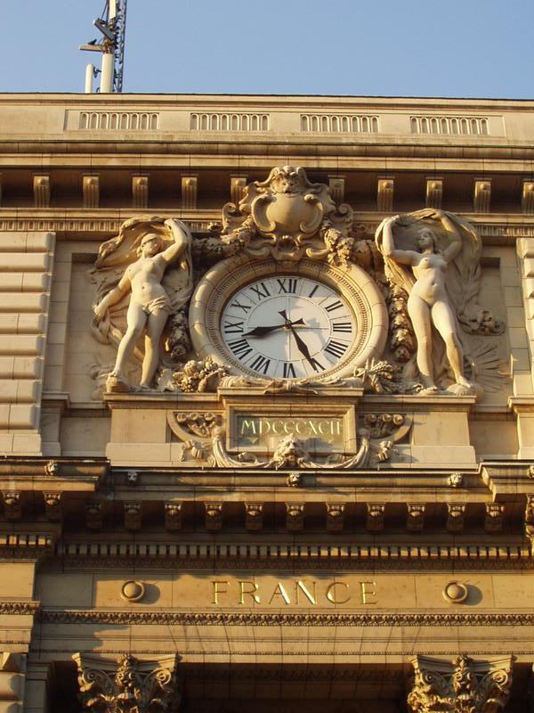 Closer look at the building.