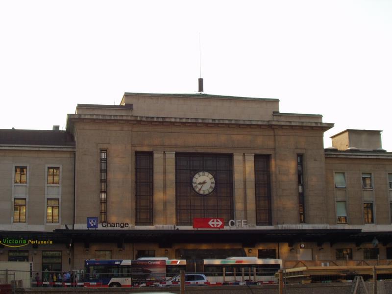 Central Station, Gare de Cornavin.