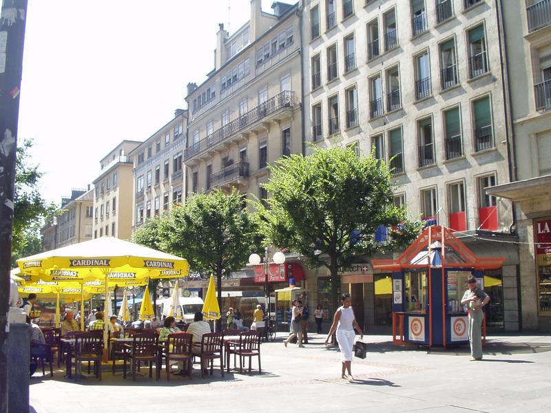 Rue de Mont Blanc, otra vez.