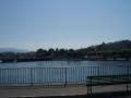 Vista sobre el lago.