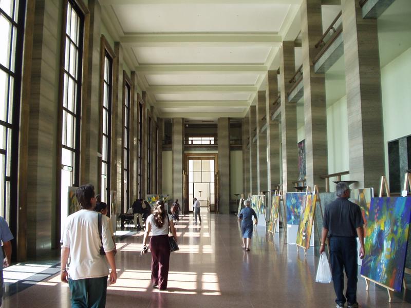 Main hall.