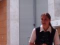 No idea about her name. She was Mexican.