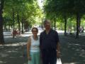 My parents at the Promenade des Bastions.