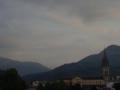 Lourdes est al pie de los Pirineos.