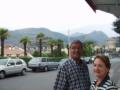 Caminando en Lourdes.