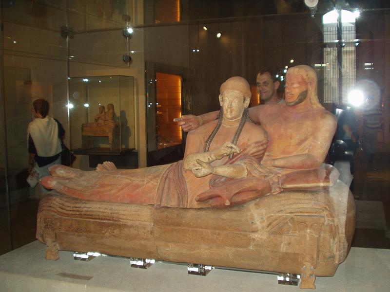 Etruscan coffin, "Husband and Wife"