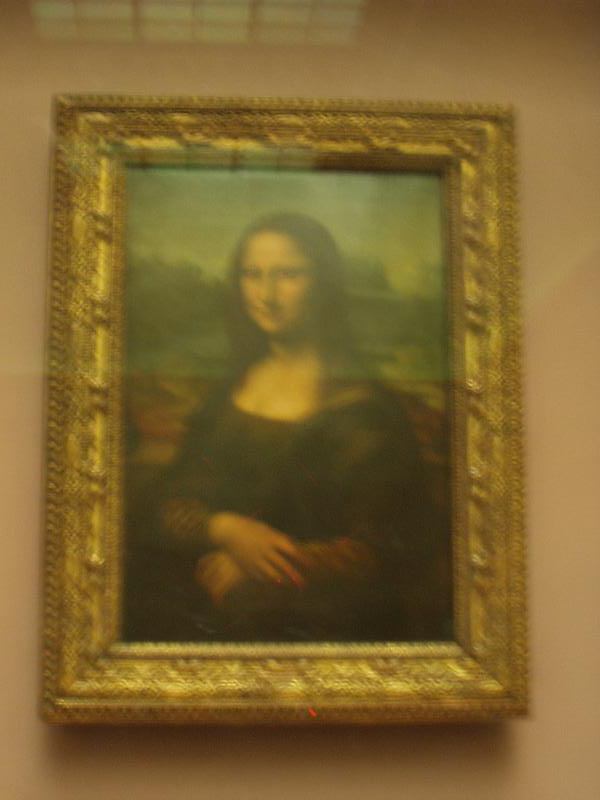Da Vinci, "Mona Lisa", take 1