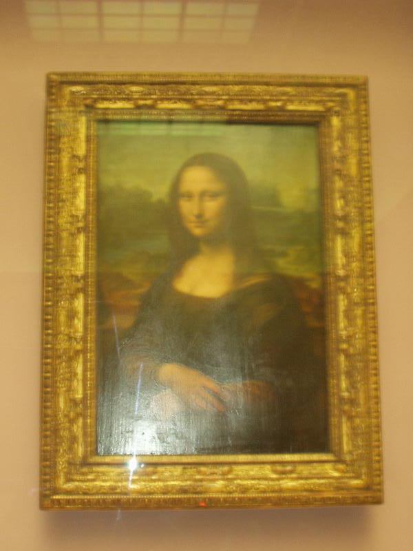 Da Vinci, "La Mona Lisa", toma 2