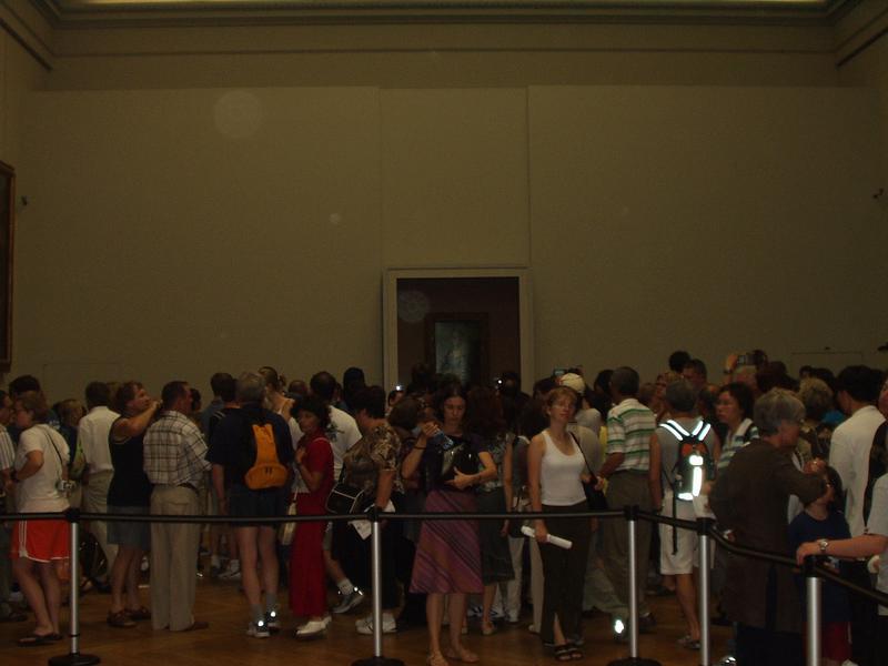 All these people for such a small painting..