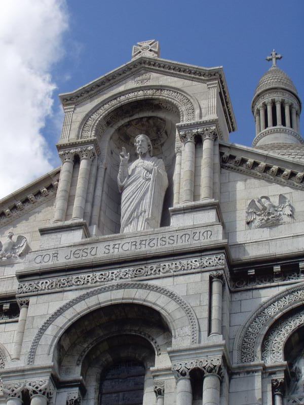 Closer look of the entrance